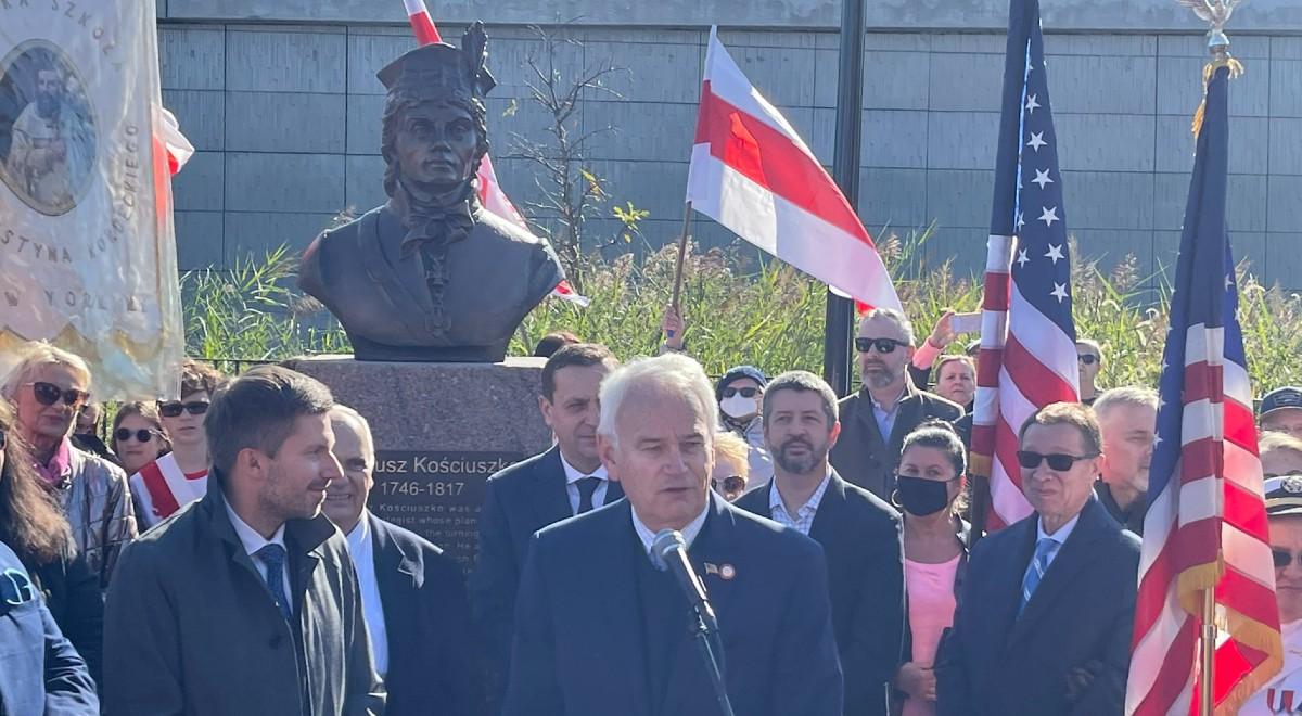 W Nowym Jorku stanął pomnik Tadeusza Kościuszki. "Niedoceniony bohater rewolucji amerykańskiej"