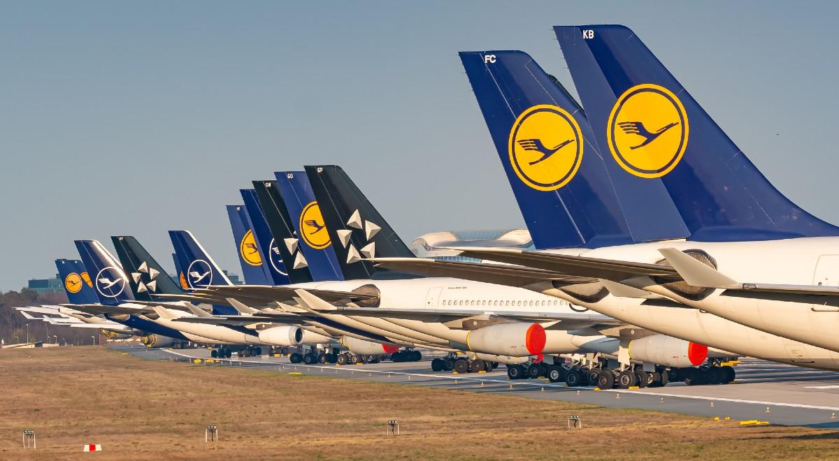 Strajki w Niemczech. Lufthansa zapowiedziała kolejny paraliż ruchu lotniczego