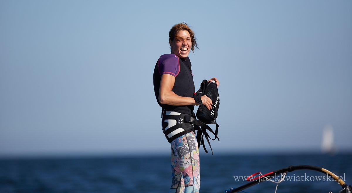 Windsurfing: Zofia Klepacka wygrała ostatnie regaty Pucharu Świata w Melbourne
