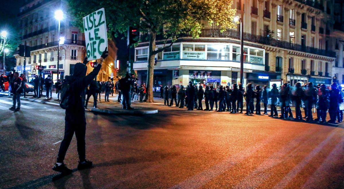Zamieszki we Francji po ogłoszeniu wyników wyborów. Aktywiści starli się z policją