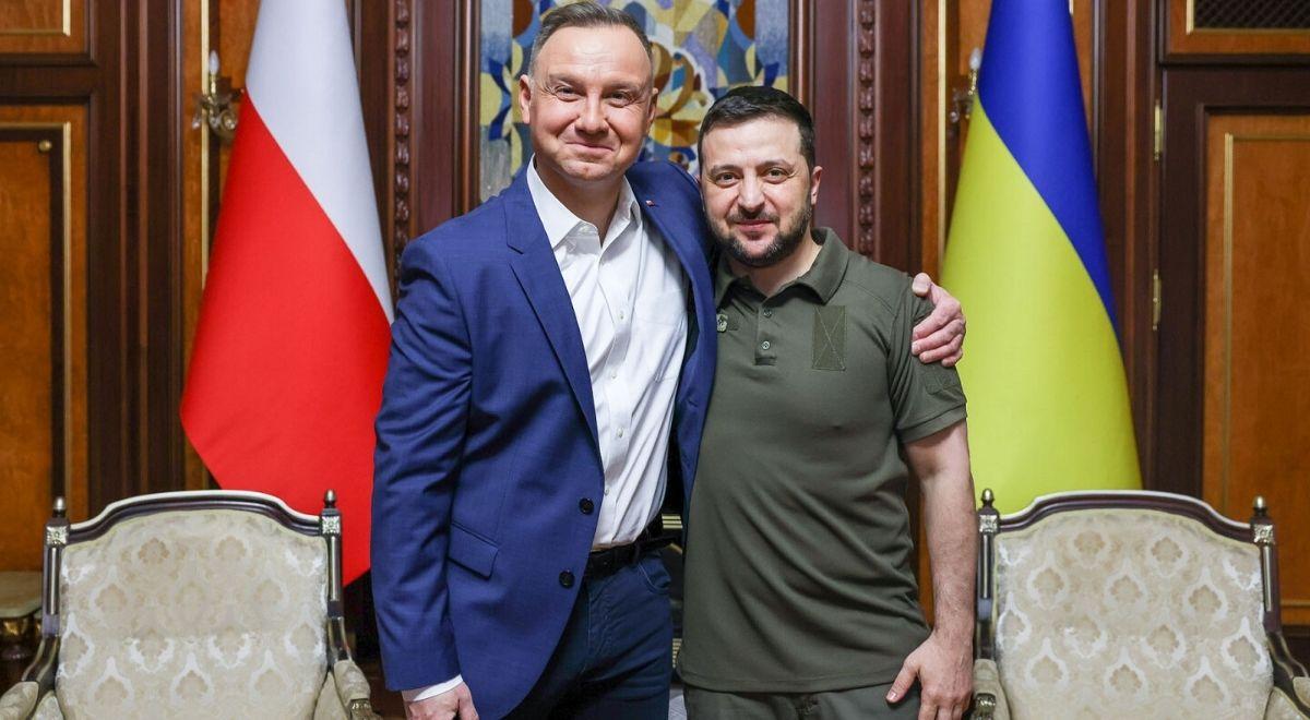 Polska i Ukraina "uporały się z trudną przeszłością"? "Welt": zbliżenie obu państw drażni Kreml