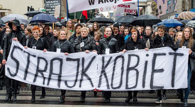 "Czarny protest" i kontrprotesty w Polsce