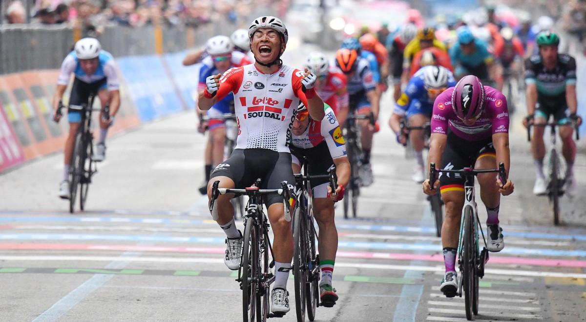 Giro d'Italia 2019: ósmy etap dla Caleba Ewana. Valerio Conti wciąż na czele 