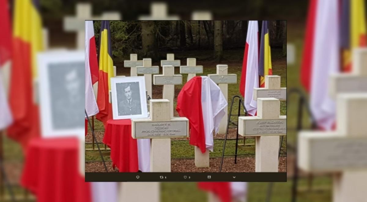 Belgia: odsłonięto tabliczkę nagrobną porucznika Mikołaja Kirkilewicza