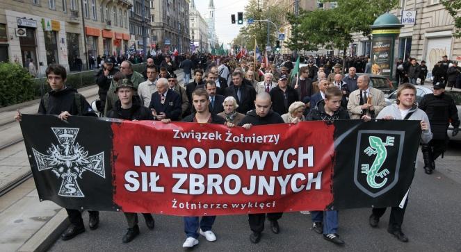 Marsz NSZ w Warszawie. "Silny naród, wielka ojczyzna"