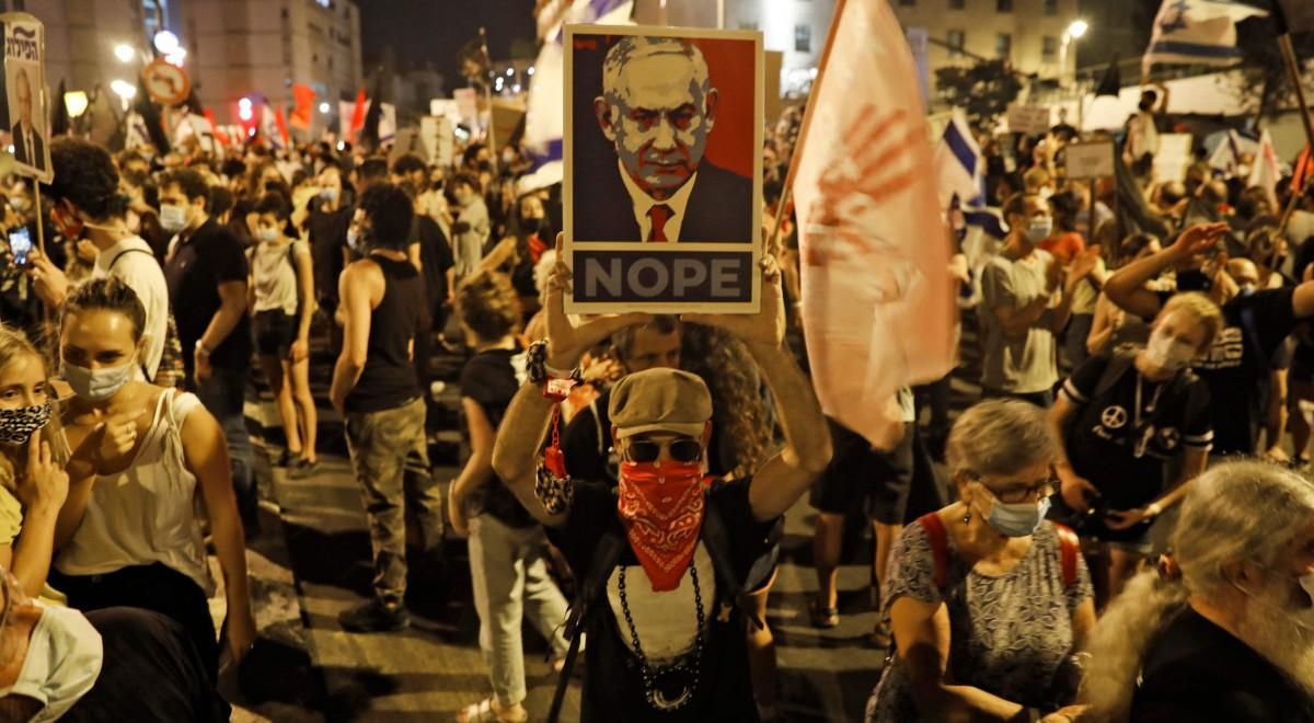 "Dość z tobą", "rewolucja". Izraelczycy wzywają Benjamina Netanjahu do dymisji