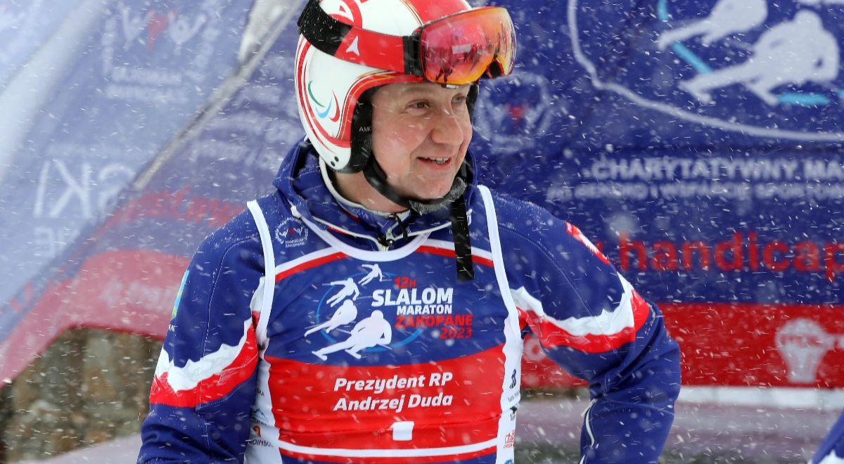10. narciarski maraton charytatywny. W zawodach weźmie udział prezydent Andrzej Duda