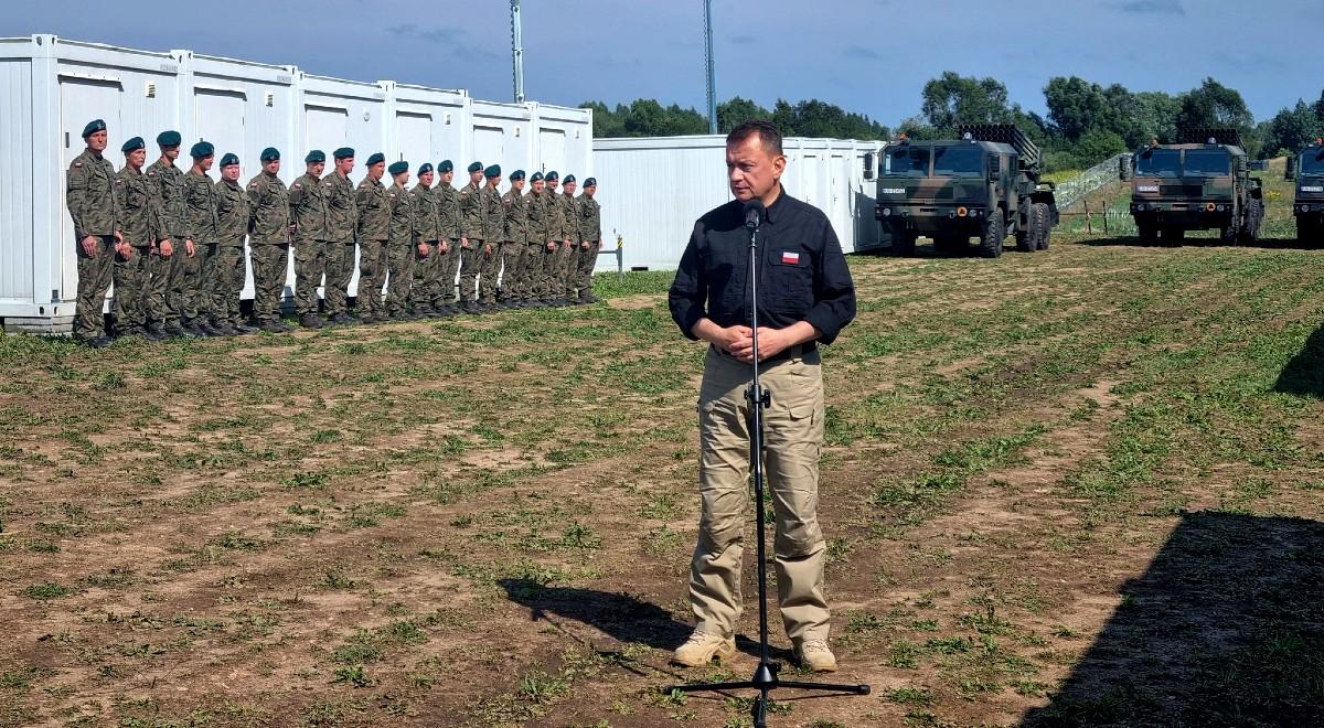 Minister Błaszczak: w jednostce w Olecku docelowo będzie służyć tysiąc żołnierzy