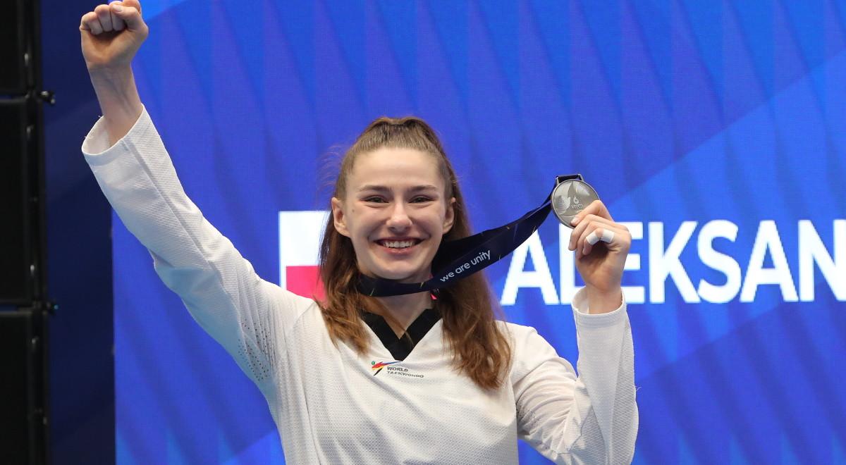 Igrzyska Europejskie 2023: medal w taekwondo dla Polski. Aleksandra Kowalczuk ze srebrem i niedosytem