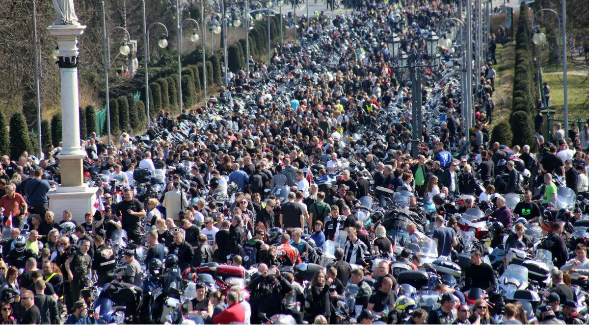 50 tysięcy motocykli na Jasnej Górze. Trwa Zlot Gwiaździsty