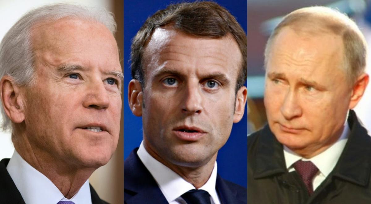 Szczyt ws. Ukrainy z udziałem Bidena i Putina? Przywódcy przystali na pomysł prezydenta Francji