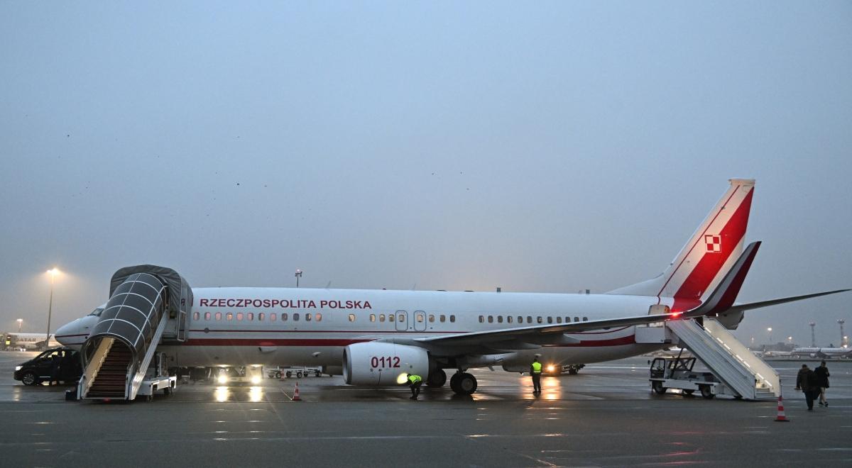 Usterka w samolocie prezydenta Andrzeja Dudy. Delegacja wróci z USA zapasową maszyną