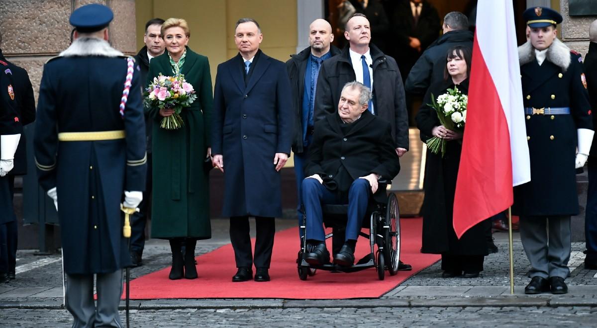 "Pomoglibyśmy w obronie Polski". Prezydent Czech prostuje wypowiedź Babisza