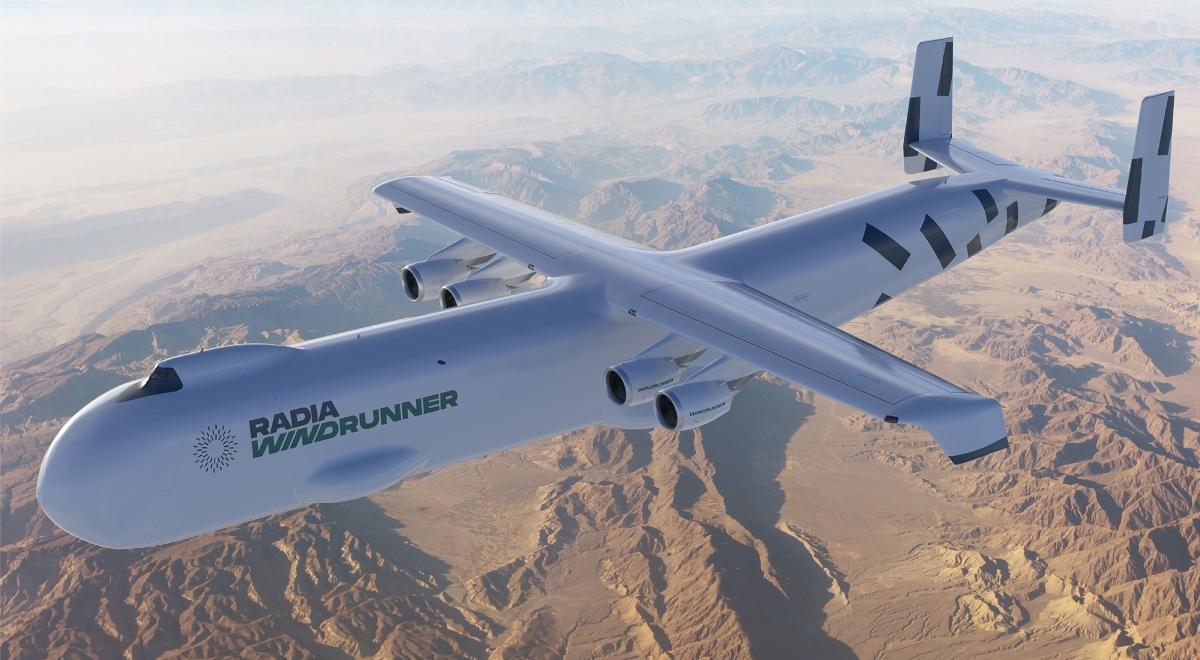 Największy samolot transportowy w historii. Amerykańska firma zaprezentowała "WindRunnera"