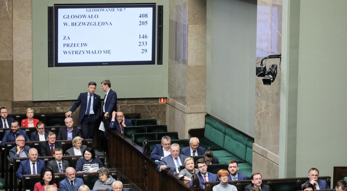Sejm nie zgodził się na odwołanie Marka Kuchcińskiego z funkcji marszałka