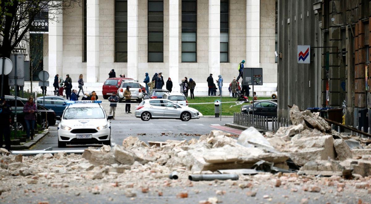 "Nasze myśli są z ludźmi". UE deklaruje pomoc Chorwacji, którą nawiedziło trzęsienie ziemi