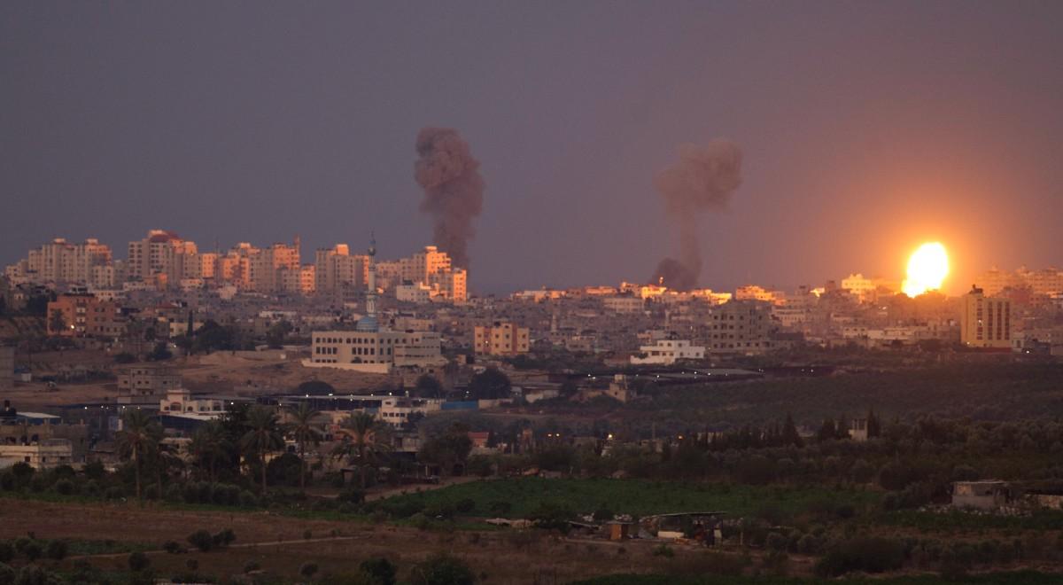 Izrael zbombardował cele Hamasu w Strefie Gazy. To odpowiedź na działania strony palestyńskiej