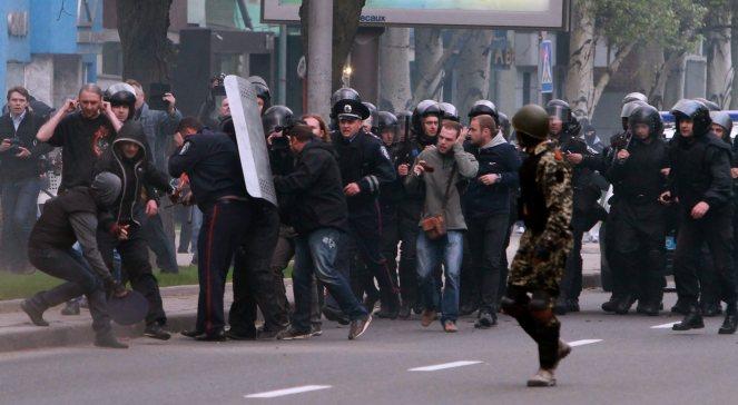 Zamieszki w Doniecku. Kolejni zakładnicy w rękach prorosyjskich separatystów
