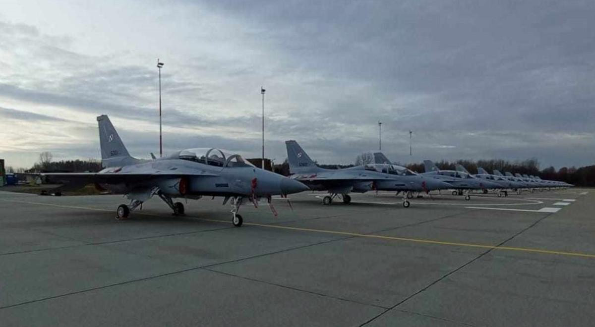 12 odrzutowców  FA-50 już pełni dyżury bojowe. Duże wzmocnienie dla polskiego lotnictwa 