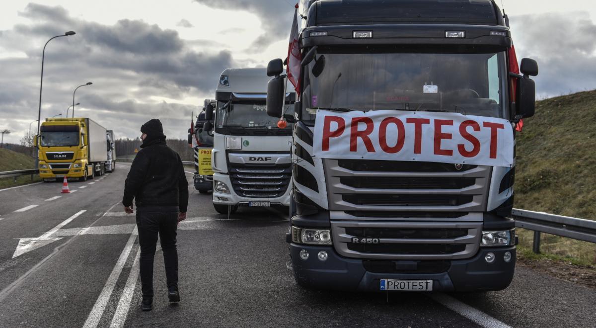 Protest przewoźników. Wroński: Ukraińcy są tańsi o kilkadziesiąt procent, to główny problem polskich firm