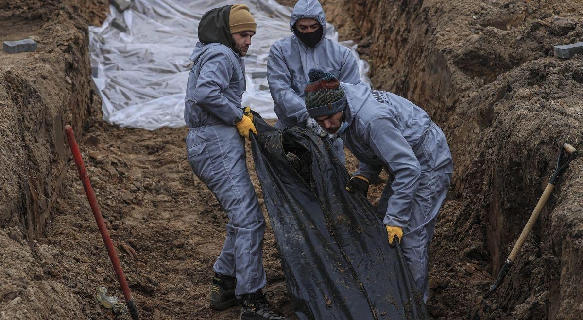 Dramatyczne odkrycia ukraińskich śledczych. Kolejne masowe groby w obwodzie kijowskim