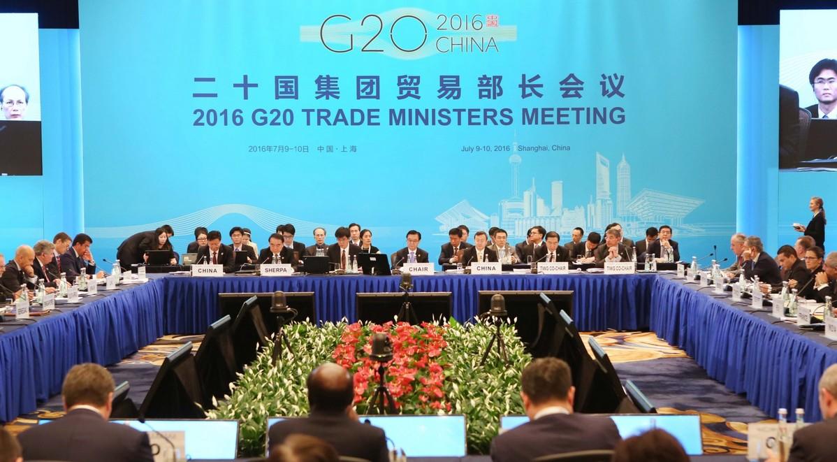 Spotkanie w Szanghaju: G20 chce pobudzić światowy handel