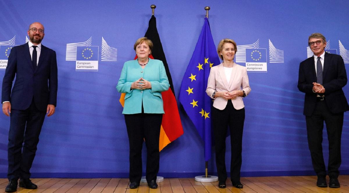 Merkel, von der Leyen i Sassoli zaapelowali o przyjęcie budżetu UE