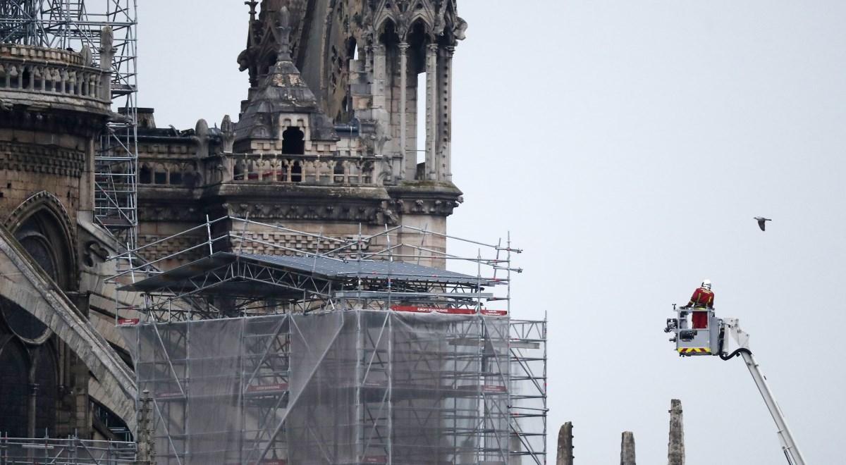 Polska oferuje wsparcie i pomoc w odbudowie spalonej katedry Notre Dame