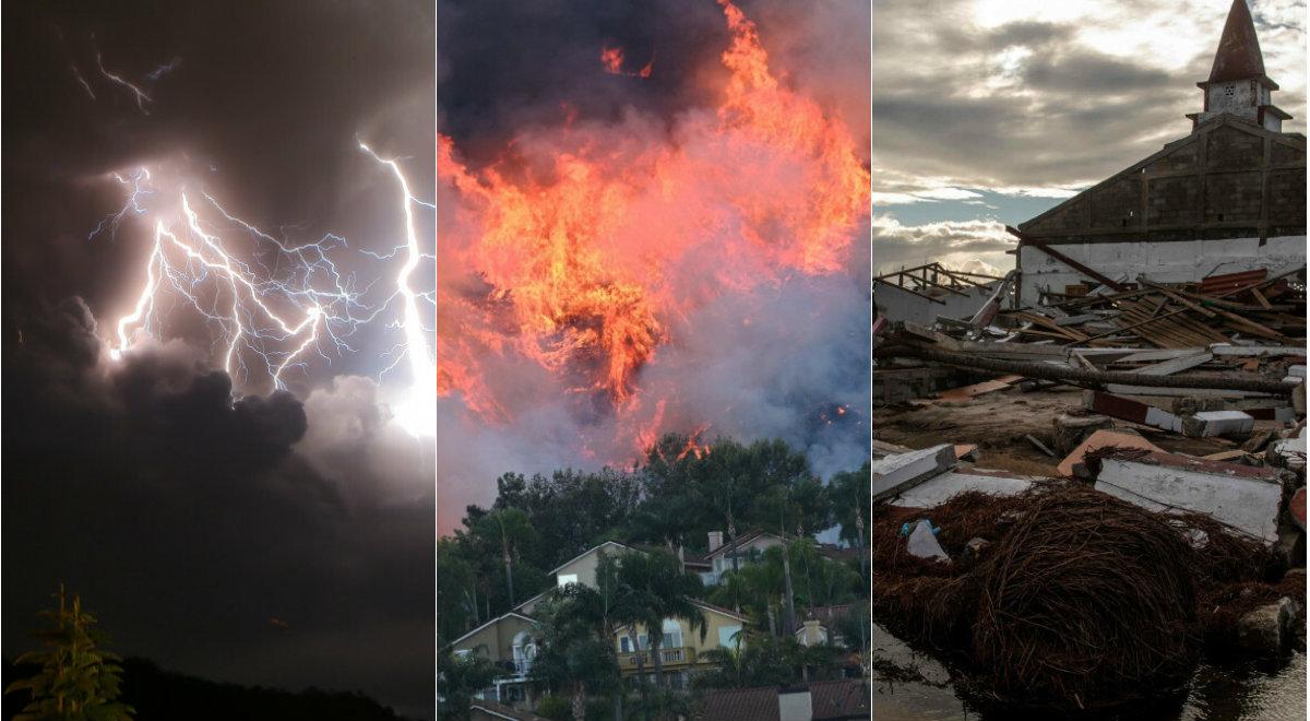 Huragany, pożary, trzęsienia ziemi. 2020 – rok katastrof naturalnych