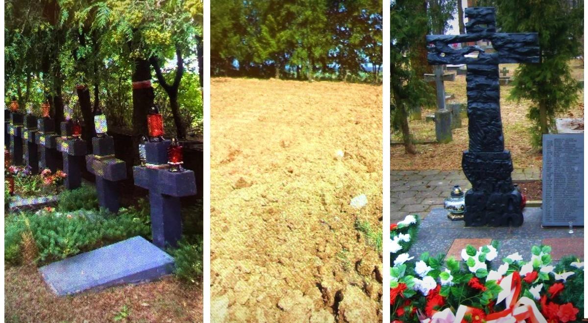 Antypolska kampania Łukaszenki. Reżim niszczy Krzyż Katyński i równa z ziemią miejsca pamięci