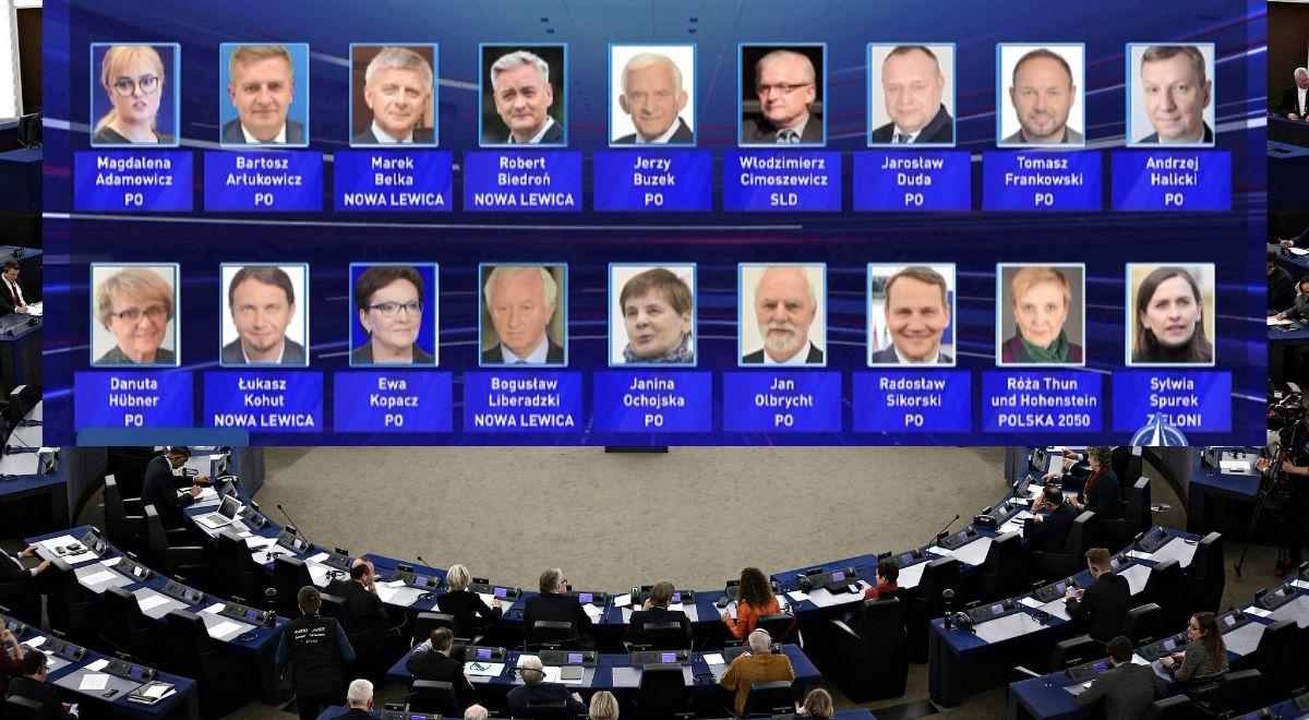 Rezolucja PE przeciwko Polsce. Poparli ją europosłowie opozycji i bohaterowie Katargate