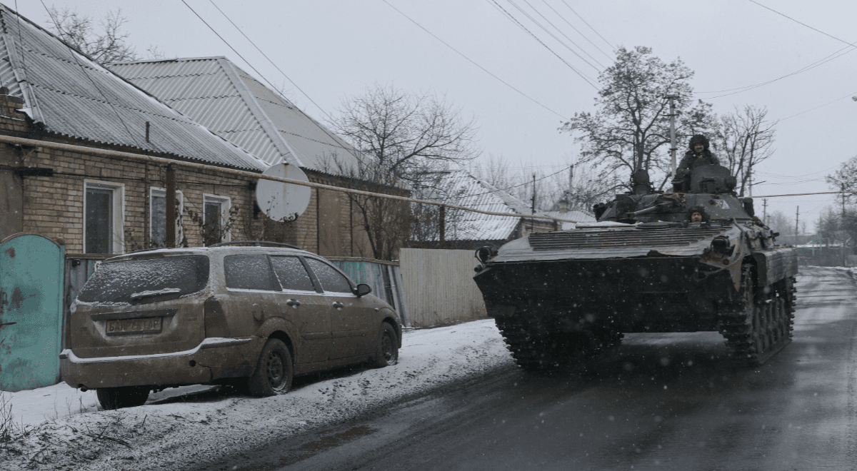 Sytuacja na ukraińskim froncie. Trwają próby okrążenia Bachmutu przez Rosjan
