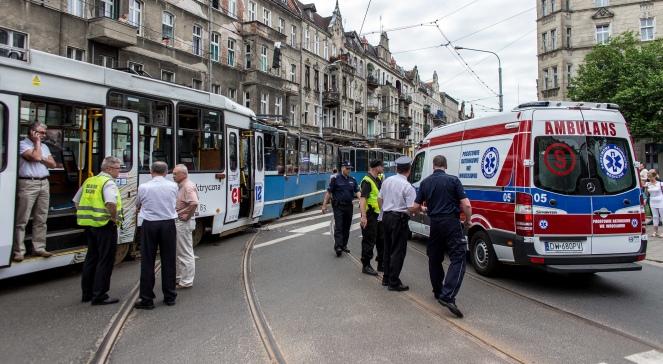 Wypadek tramwajów we Wrocławiu. 25 osób rannych