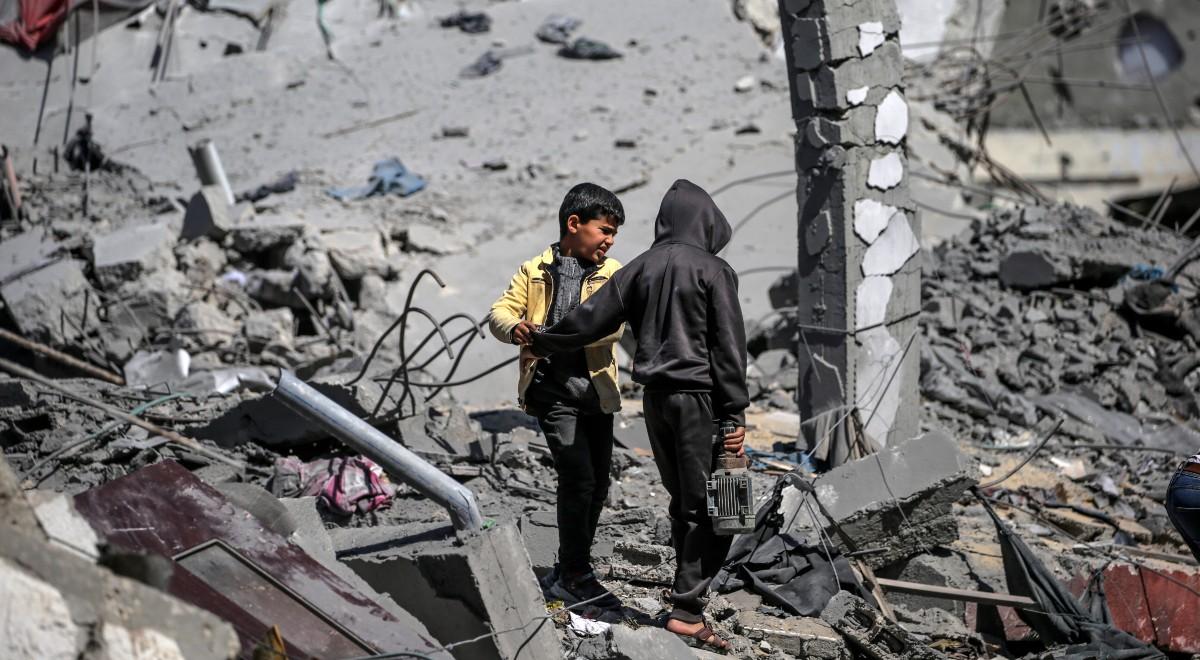 Wojna Izraela z Hamasem. Powstaną "humanitarne wyspy" dla wysiedlonych Palestyńczyków