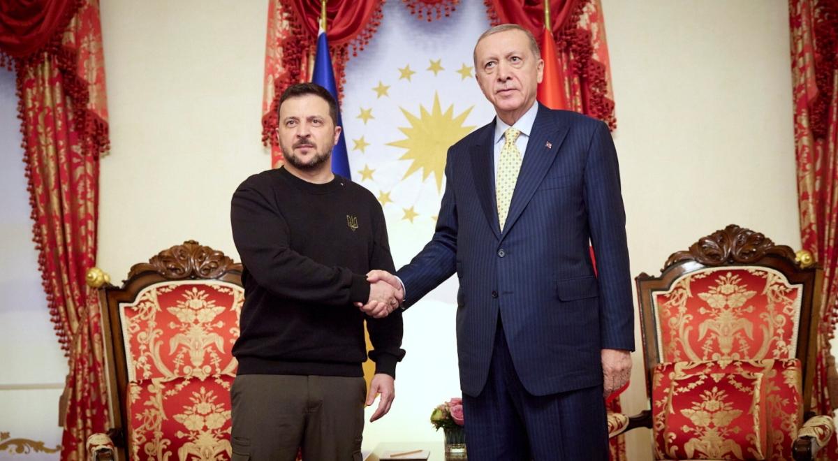 Spotkanie prezydentów Ukrainy i Turcji. "Ankara gotowa zostać gospodarzem szczytu Ukraina-Rosja"