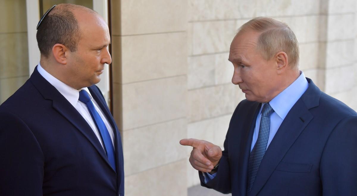 Premier Izraela spotkał się z prezydentem Rosji. Czego dotyczyła długa rozmowa polityków?