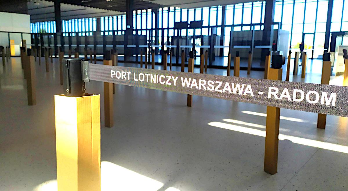 Otwarcie lotniska w Radomiu. Pierwszy samolot wystartuje w najbliższy piątek