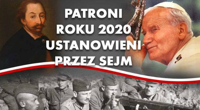 Św. Jan Paweł II i Bitwa Warszawska 1920. Sejm przypomniał o patronatach ustanowionych na 2020 r.