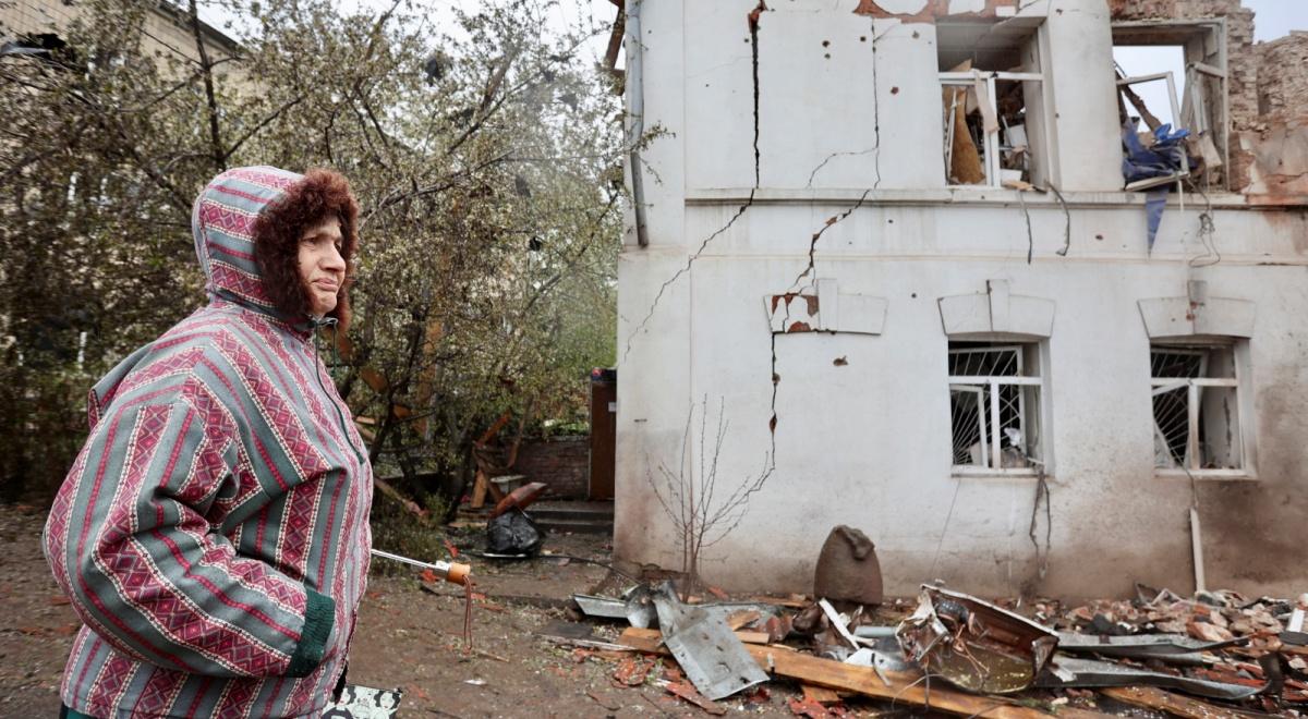 Rosyjskie zbrodnie na Ukrainie. Znów bomby spadły na domy mieszkalne
