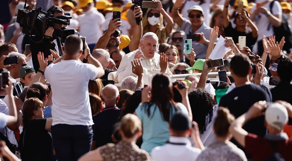 "Módlmy się o pokój". Papież Franciszek ponawia swój apel ws. Ukrainy